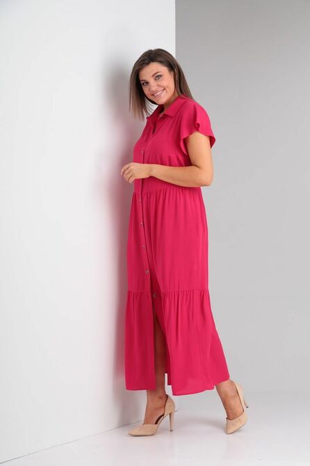 Повседневное платье Диамант 1788/1 фуксия