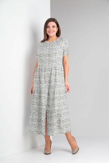 Повседневное платье Диамант 1702 св.ромашки