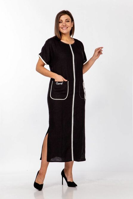 Повседневное платье Диамант 1791 черный