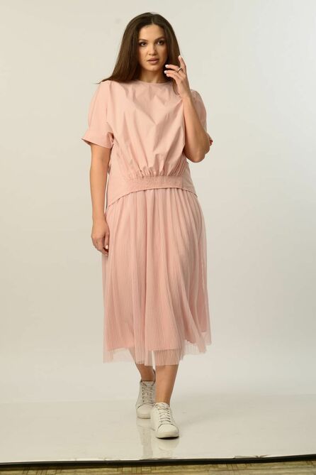 Блузка Диамант 1663/2 пудра Блузка Диамант 1663/2 пудра