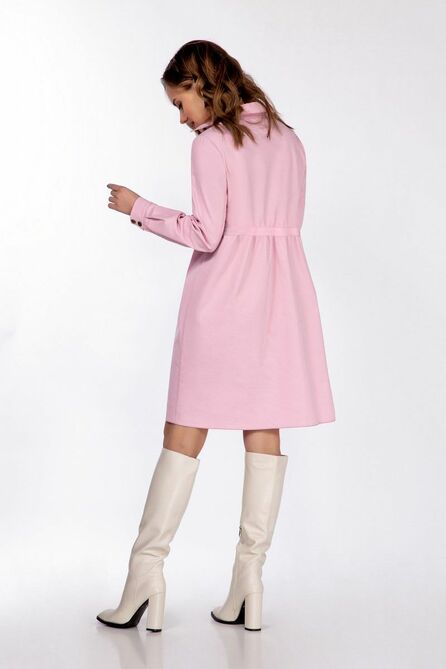 Повседневное платье DilanaVIP 1872 розовый Повседневное платье DilanaVIP 1872 розовый