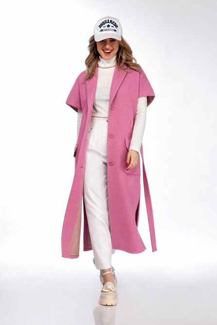 Жилет DilanaVIP 1889 розовый Жилет DilanaVIP 1889 розовый