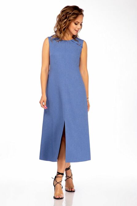 Повседневное платье DilanaVIP 1904 джинс