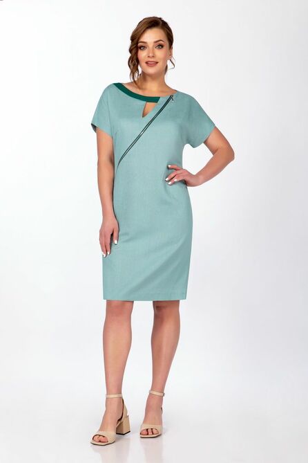 Повседневное платье DilanaVIP 1912 мята