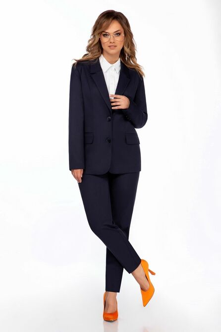 Костюм брючный DilanaVIP 1810 темно-синий Костюм брючный DilanaVIP 1810 темно-синий
