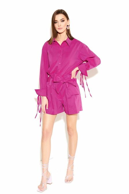 Шорты, Рубашка DiLiaFashion 0598 фуксия