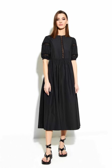 Повседневное платье DiLiaFashion 0600 черный Повседневное платье DiLiaFashion 0600 черный