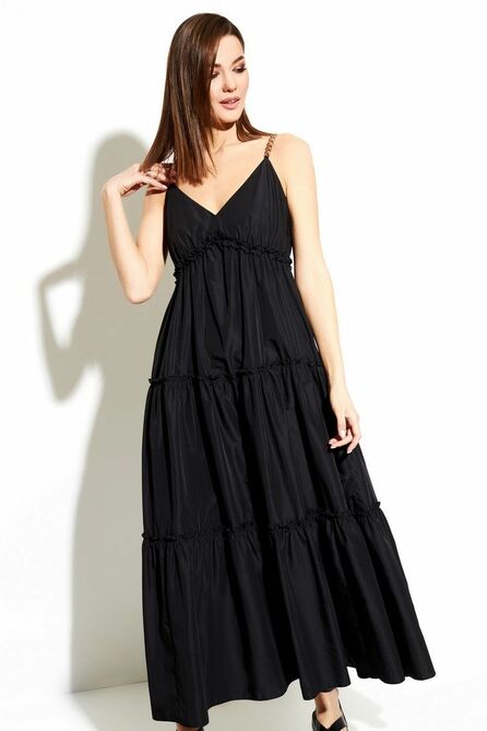 Повседневное платье DiLiaFashion 0607 черный