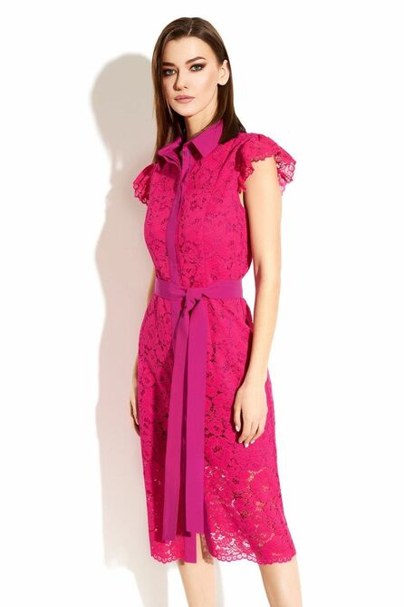 Вечернее платье DiLiaFashion 0612 фуксия