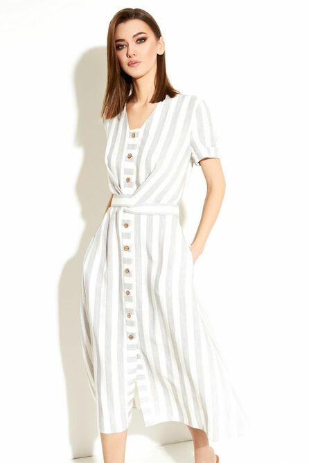 Повседневное платье DiLiaFashion 0617 полоска