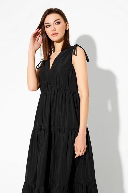 Повседневное платье DiLiaFashion 0623 черный