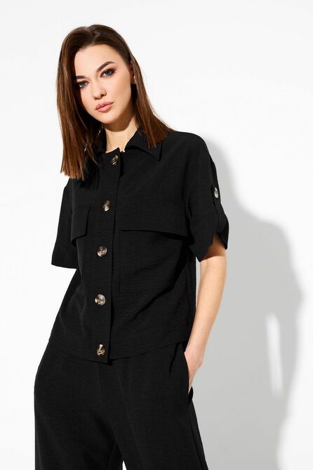 Костюм брючный DiLiaFashion 0624 черный