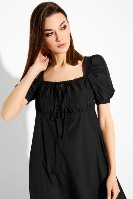 Повседневное платье DiLiaFashion 0627 черный