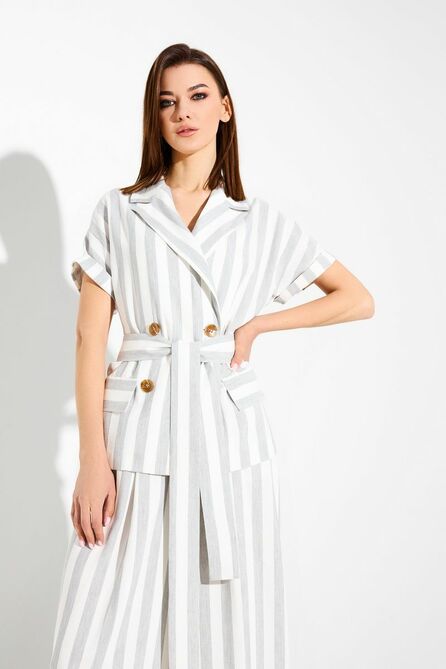 Костюм брючный DiLiaFashion 0629 полоска