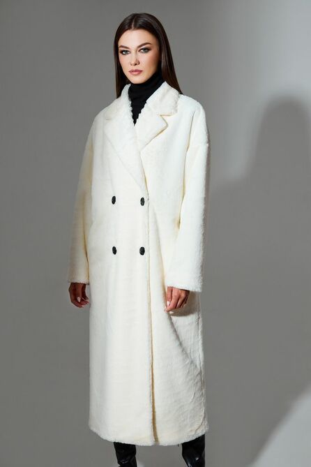 Пальто DiLiaFashion 0649 кремовый Пальто DiLiaFashion 0649 кремовый