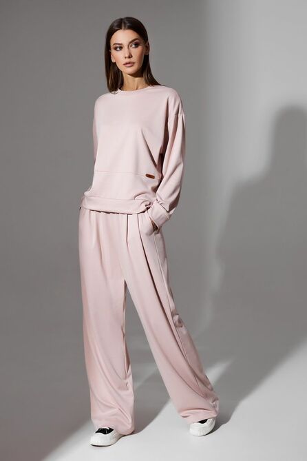 Костюм брючный DiLiaFashion 0662 пудра