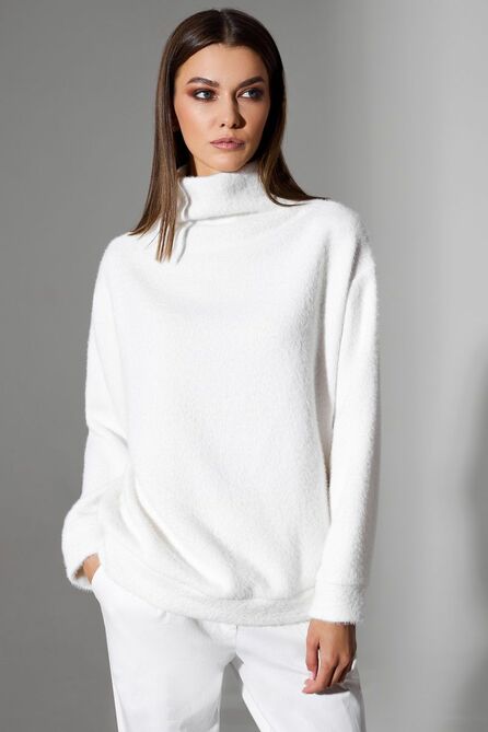 Джемпер DiLiaFashion 0663 кремовый