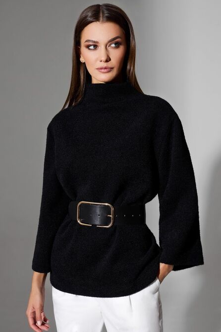 Джемпер DiLiaFashion 0678 черный