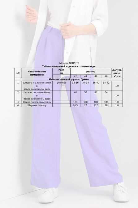 Брюки Doggi 0102 аметистовый