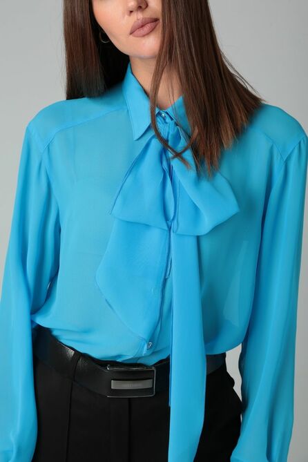 Блузка Doggi 085 голубой