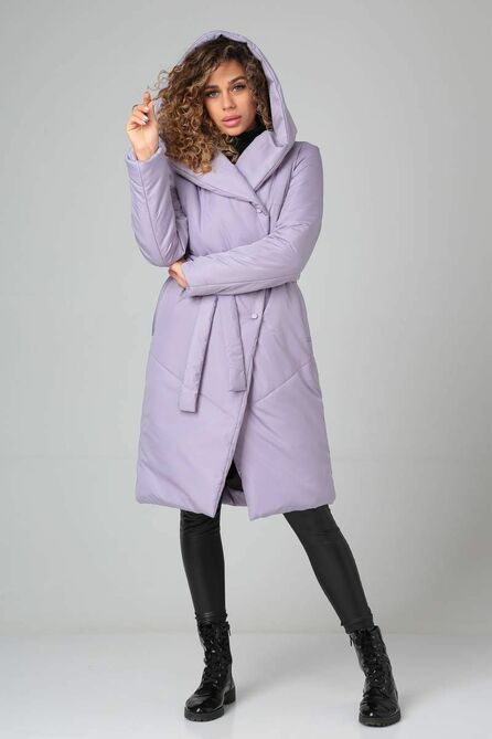 Пальто Doggi 5016 лавандовый Пальто Doggi 5016 лавандовый