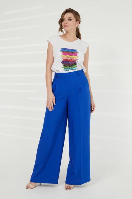 Брюки, Блуза, Жакет Elady 4134-3 васильковый