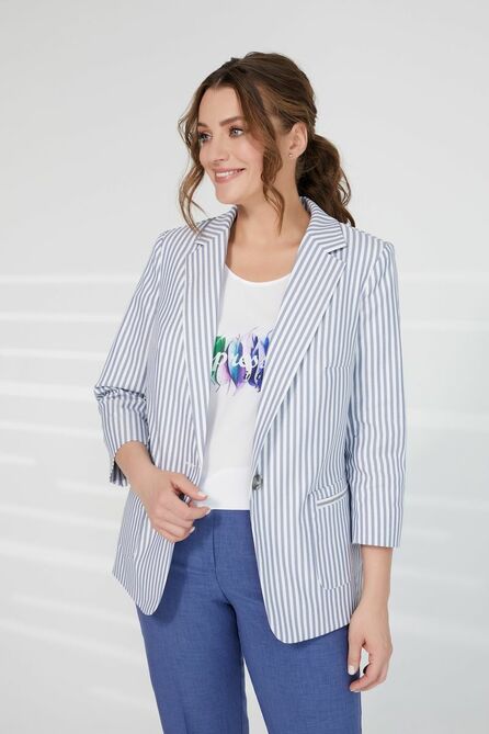 Брюки, Блуза, Жакет Elady 4149-3 синий