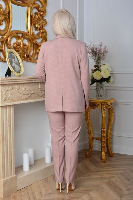 Жакет ELITE MODA 4362 пудра