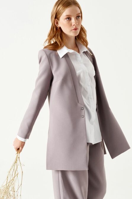 Костюм брючный ELLETTO LIFE 5165 серый