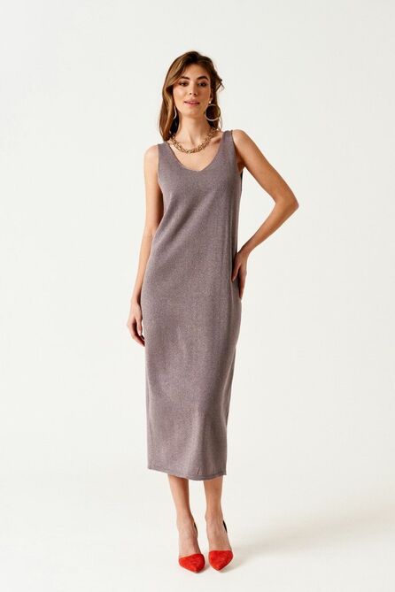 Вечернее платье ELLETTO LIFE 1872 серый