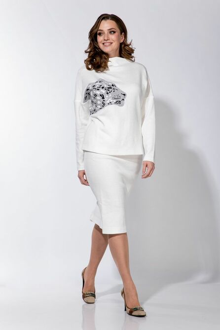 Юбка ELLETTO LIFE 2212/1 белый