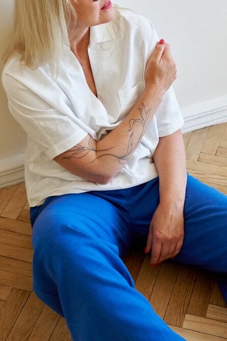 Брюки ELLETTO LIFE 2220 синий