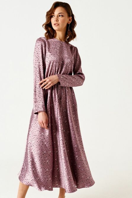 Повседневное платье ELLETTO LIFE 1880 сиреневый