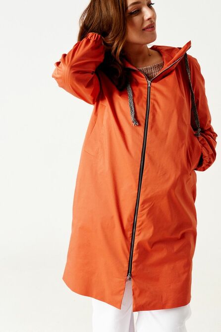 Пальто ELLETTO LIFE 3566 терракотовый