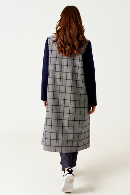 Пальто ELLETTO LIFE 3538 синий