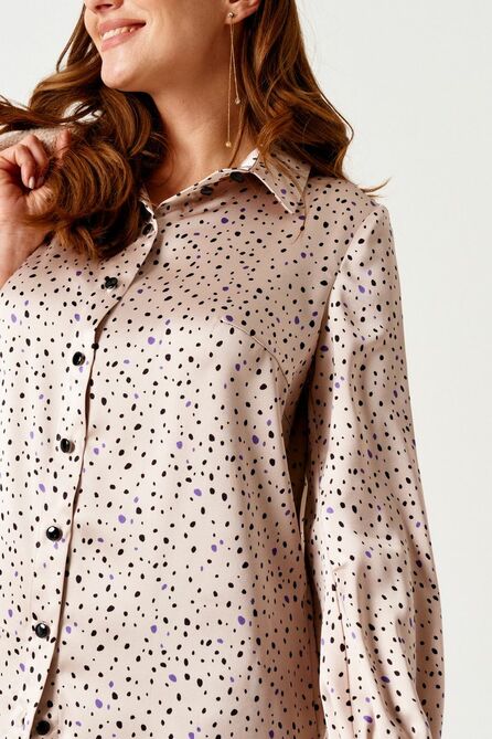 Блузка ELLETTO LIFE 3557 бежевый