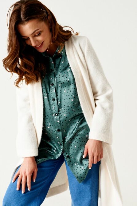 Кардиган ELLETTO LIFE 3567 молочный