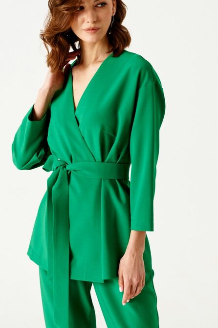 Жакет ELLETTO LIFE 3558 зеленый Жакет ELLETTO LIFE 3558 зеленый