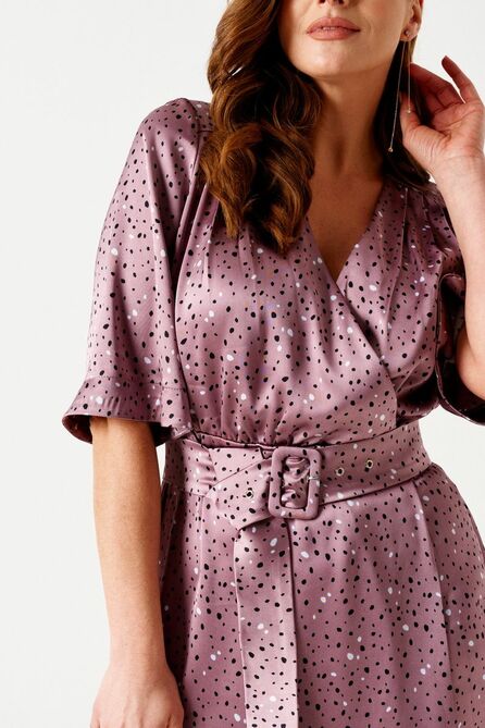 Повседневное платье ELLETTO LIFE 1882 сиреневый