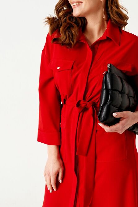 Повседневное платье ELLETTO LIFE 1889 красный