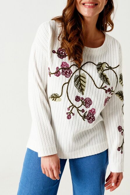 Джемпер ELLETTO LIFE 3563 белый