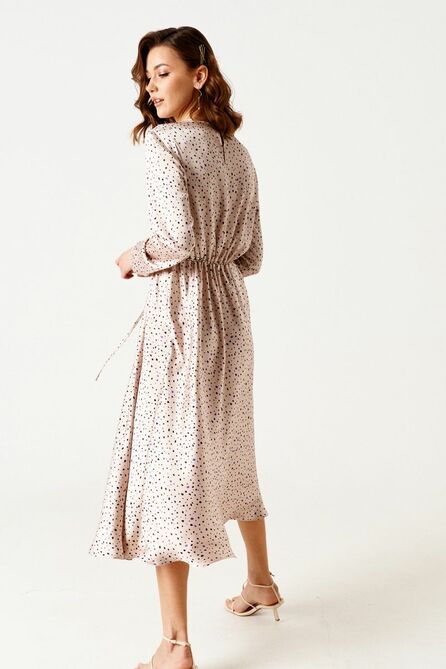 Повседневное платье ELLETTO LIFE 1880 бежевый