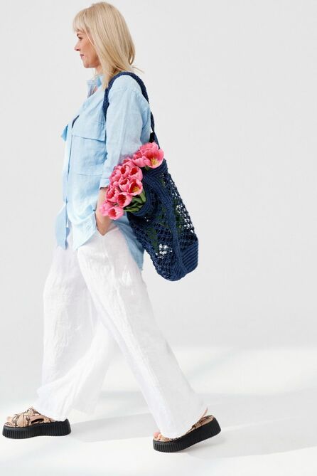 Брюки ELLETTO LIFE 2230 белый