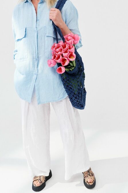 Брюки ELLETTO LIFE 2230 белый