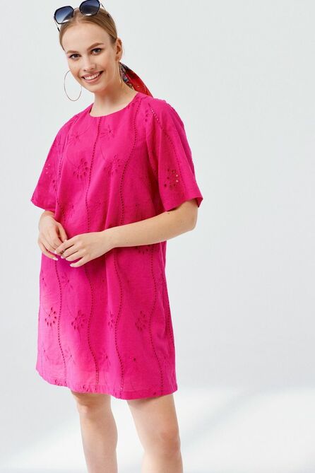 Повседневное платье ELLETTO LIFE 1892 фуксия