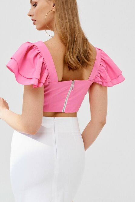 Топ ELLETTO LIFE 3572 розовый