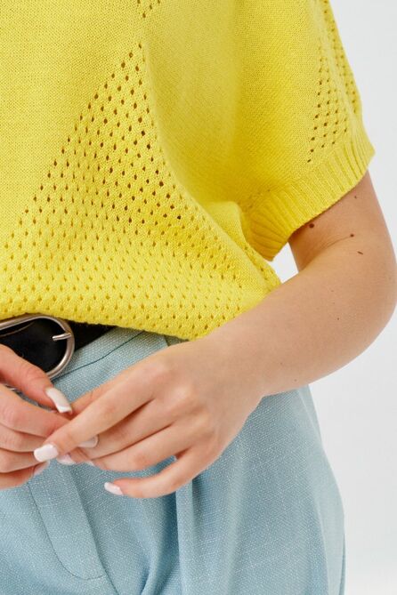 Джемпер ELLETTO LIFE 3573 желтый