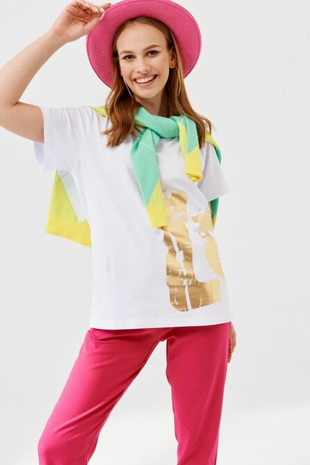 Блузка ELLETTO LIFE 3575 золотой