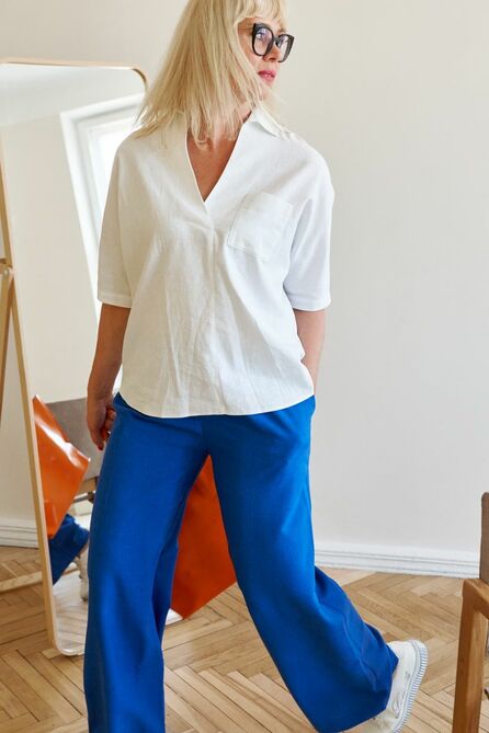 Блузка ELLETTO LIFE 3580 белый