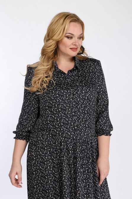 Повседневное платье Emilia 0239а/1 синий